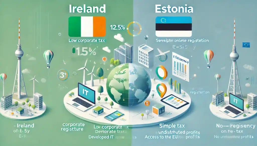 Регистрация IT-компании: Ирландия или Эстония?